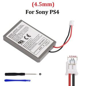 소니 PS4 CUH-ZCT1E / 컨트롤러 플레이 스테이션 게임 패드 3.7V 리튬 이온 KCR1410 용 2000mah 충전식 배