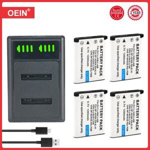 충전식 리튬 배터리, NP-45 NP 45, EN-EL10, 3.7V, 1200mAh, Li-40B, Li 1 개