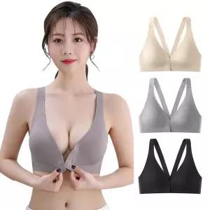 [로즈엘리][2종] 앞후크 초간단 에어 심리스 볼륨브라 2장세트