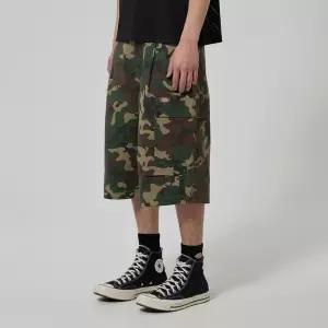 [매장정품] 디키즈 워시드 트윌 카고 쇼츠 Camo 3861294