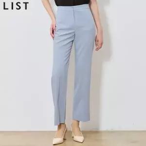 [리스트(LIST)] 차르르 고급핏 스트레이트 셋업 팬츠 (택가격: 178000원)
