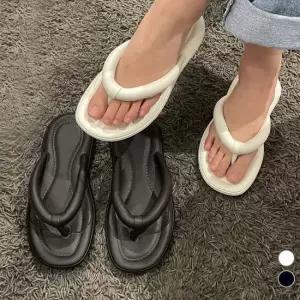 발 편한 말랑쿠션 쪼리 둥근끈 초경량