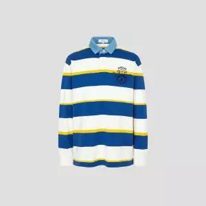 [매장정품] 빈폴 25FW [BC5841C03P] 럭비 티셔츠 - 블루 BC5841C03P