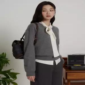 백화점 빈폴 레이디스 Eential 울 V넥 풀오버 - 애쉬BF6151C044