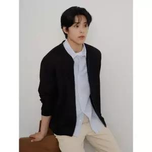[매장정품] 빈폴 26SS [BC6441C795] 핫써머 스테디움 넥 져지 아우터 - 블랙 ZZBC6441C795
