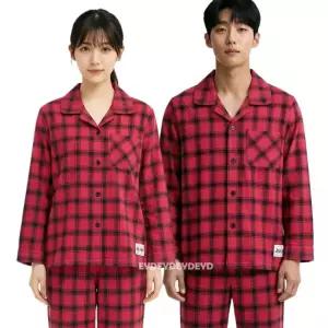 예스 YES 홀리데이 면100 레드 체크 남여커플 파자마 YSMNBA01YSWMBA01 YSMNBA01-EYD 108712