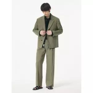 [매장정품] STUDIO TOMBOY [MEN] 싱글 투버튼 레귤러 자켓 _카키 9155112554 2502818859