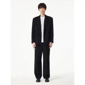 [매장정품] STUDIO TOMBOY [MEN] 투버튼 레귤러 자켓_블랙 9155112551 2501744799