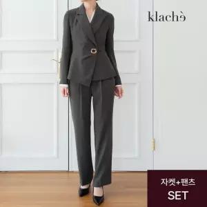 [클라셰]KLACHE 골드포인트세미자켓 팬츠_CK2FJK016A_SET