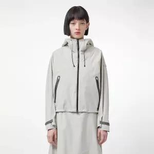 헌터 [WOMEN] 라이트 웨이트 숏 웨더 자켓 웜그레이 HEW0002AJZWAG