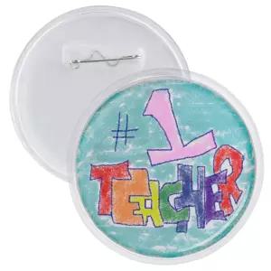 스냅인 3인치 DIY 투게더 핀 백 버튼 - 12팩