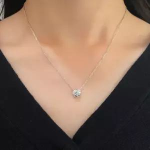 5부 7부 다이아 목걸이 천연 GIA 여성 친구 예물 프로포즈 원더 결혼 기념일 선물