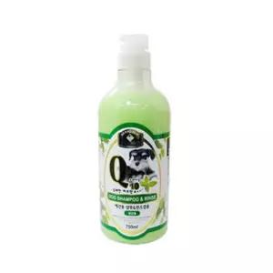 큐텐허브 강아지샴푸 린스겸용 750ml 냄새 비듬 세정