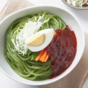 해초쫄면 6인분 1kg 국산 다시마 미역 냉동 쫄면