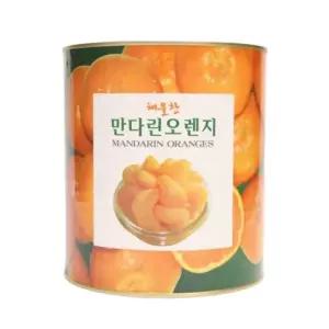 해울찬 만다린 오렌지 3kg 밀감캔