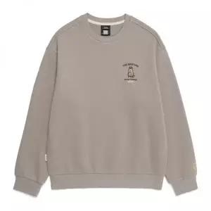 [정품] 내셔널지오그래픽 N254USW930 동물 그래픽 맨투맨 OAK BEIGE 1030633