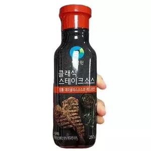 청정원 뉴욕 클래식 스테이크소스 250g uu40916 50702576