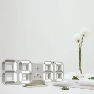 3D SIMPLE LED시계 이우 무소음 알람시계 이쁜 탁상