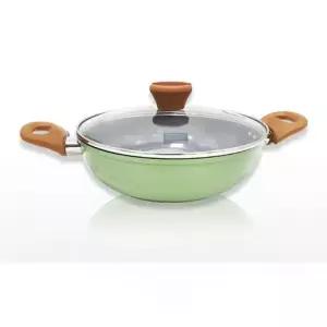 키친플라워 그린베일 인덕션 전골 냄비 24c 24cm