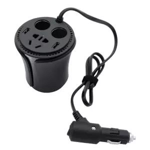 차량용 멀티시거잭 인버터 12V 노트북 이 자동차 충전