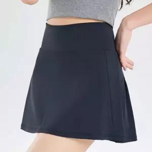 A라인 운동복 백포켓 미우 여성 쿨링 테니 미니 패션