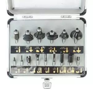 65183 트리머비트 세트(15pcs) SM-TB615(15pcs) 6mm 전동 엔진