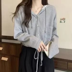 [하프클럽/]숄 자켓 롱 오버핏 코디 니트 아우터 롱니트 오픈