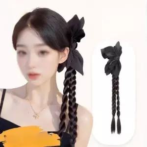 이 (보리별) 땋은머리 집게핀 헤어피스 붙 부분가발