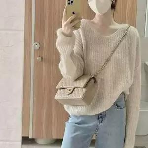 [하프클럽/]오피스룩 기본핏 대학생 롱 여자니트 터틀넥 캐쥬얼