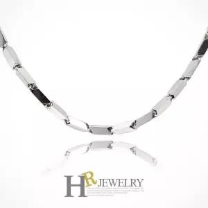 [호림쥬얼리]실버92.5/Silver/은목걸이/멋스러운(HR)실버 네모스틱 목걸이(40365-50cm