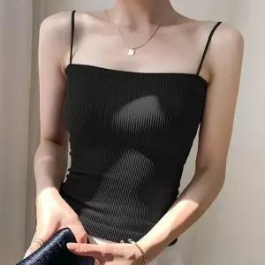 [라일리여성언더웨어] Rly 골지 끈나시 심리스 브라탑 브라렛 노와이어 탱크