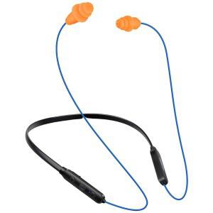 HomeSpot 소음 감소 무선 넥밴드 헤드폰, 퀄컴 aptX HD, 27dB NRR, CVC 노이즈 캔슬링 마이크 및 컨트롤 및 작업 안전을 위한 20시간 , OSHA 준수