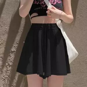 [라일리여성의류] Rly 플레어 반바지 치마 A라인밴딩