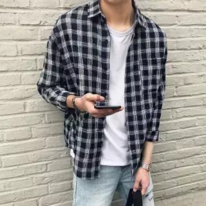 학생 직장인 캐주얼 데일리 패션 셔츠 이우 여름남방