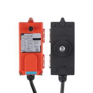 F21-4S 산업용 리모컨 스위치, 크레인 제어 리프트 4 채널, 송신기 2 개, 리시버 1 12-24V,