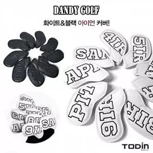 댄디 블랙 화이트 아이언 커버-WFOQFOK