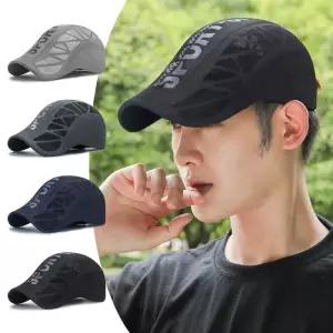 이 무늬 통기성 메쉬 헌팅캡스타일 아웃도 볼캡 낚시