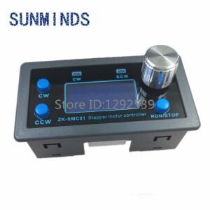ZK-SMC01 42 57 스테퍼 모터 컨트롤러 포지티브 및 역각 펄스 속도 제어 보드 프로그래밍 가능 PLC 직렬