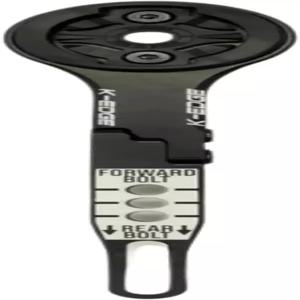KEdge 통합 핸들바 시스템 자전거 컴퓨터 마운트 가민 GPS 장치용 블랙 사이클링 전자기기 액세서리