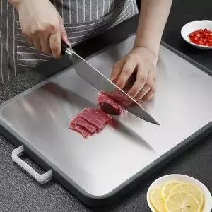 스테인레스 주방 양면 도마 대형 소형 주방도마 간이도마