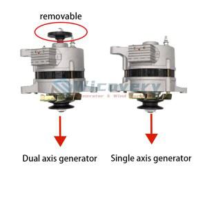 1000W 2000W 3000W 12V 24V 220V 영구 자석 동기 발전기 PMA AC 및 DC 충전 겸용 발전기