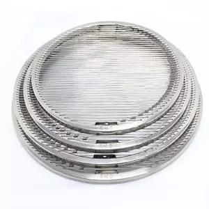 [한아름리빙]스텐 석쇠 고기판 불판 바베큐 그릴판 원형 265mm-WFOQZC4