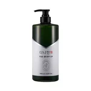 두피케어 민트 기능성샴푸 다나한 탈모 샴푸 1000ml 초담은 약산성 쿨링 어성초