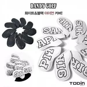 댄디 블랙 화이트 아이언 커버-WFOQFOK