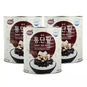 동서 리치스 통단팥 3kg 3개세트 티타임 아이스티 브런치모임 파인다이닝 아이스커피 힐링