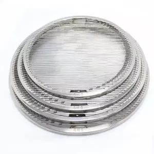 [한아름리빙]스텐 석쇠 고기판 불판 바베큐 그릴판 원형 265mm-WFOQZC4