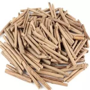 대용량 나무조각 천연재료 일자 마크라메 솔방울 1kg