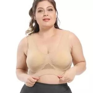 여성 빅사이즈 심리스 미우 브라렛 1P 무봉 여자