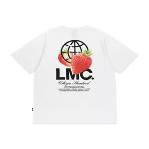 엘엠씨 STRAWBERRY GLOBE TEE white 0LM46STS202WHT