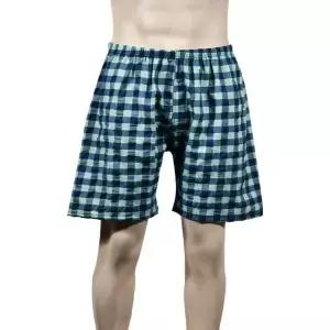 50006613-[라일리의류] Rly 남자파자마바지 면파자마 성 체크 5부 파자마